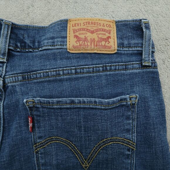 Levi's Jeans Women's Size 10M Blue Mid-Rise Classic Straight Denim 28.5" Inseam - Picture 16 of 16